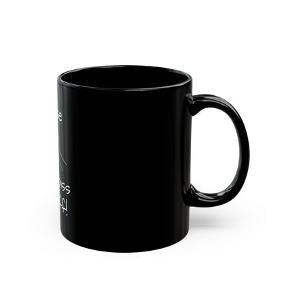 Funny Black Mug - Please Don't Piss Me Off, Gift for Friends, Office Humor, Tea/Coffee Mug, Birthday Gift